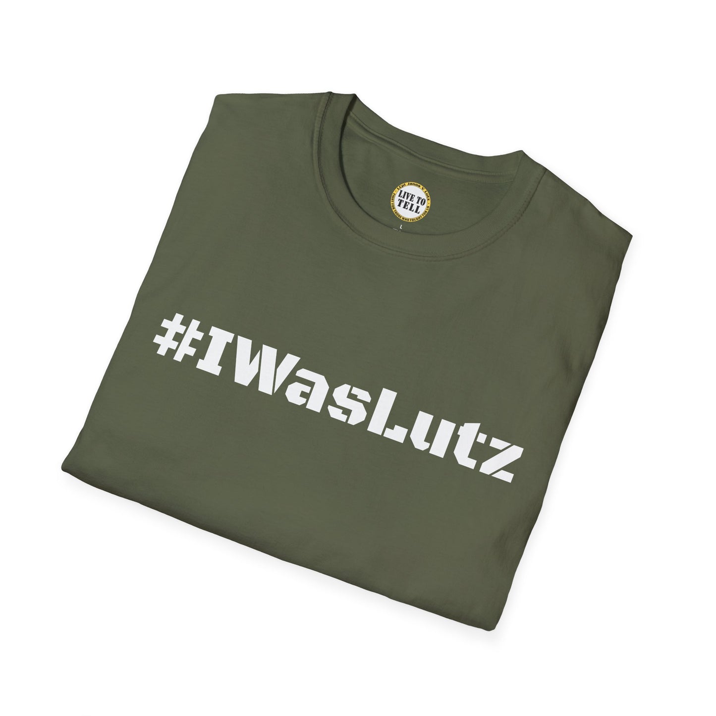 #IWasLutz | Fight PTSD Awareness Tee Unisex Softstyle T-Shirt