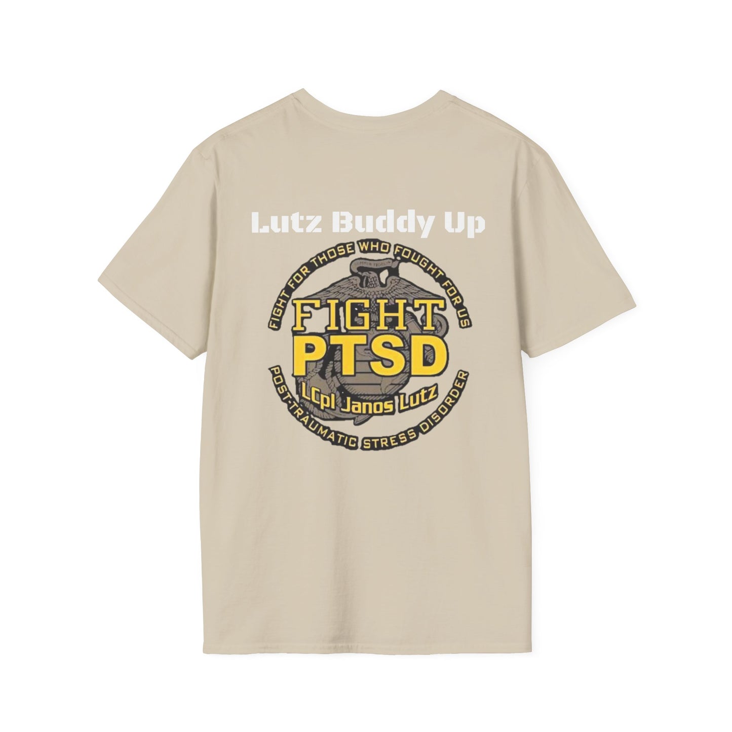#IWasLutz | Fight PTSD Awareness Tee Unisex Softstyle T-Shirt