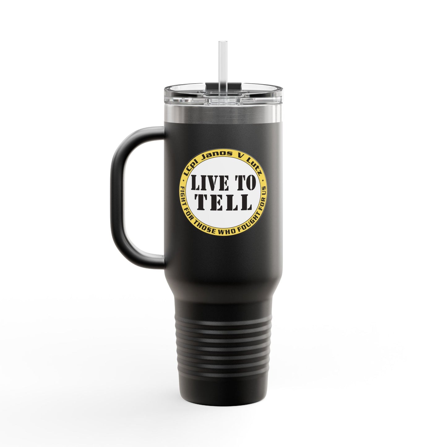 Patriotic Insulated Travel Mug - 40oz for Adventurers