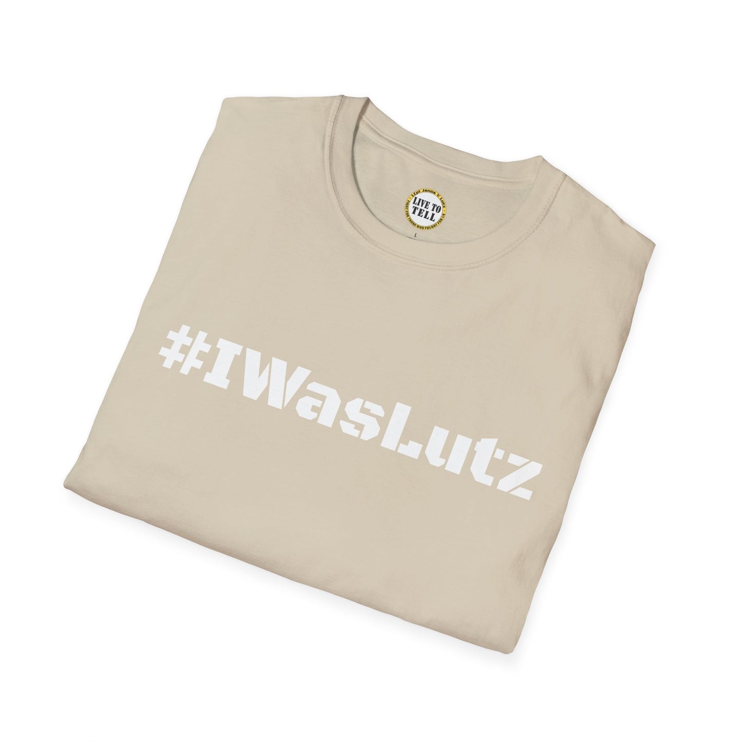 #IWasLutz | Fight PTSD Awareness Tee Unisex Softstyle T-Shirt