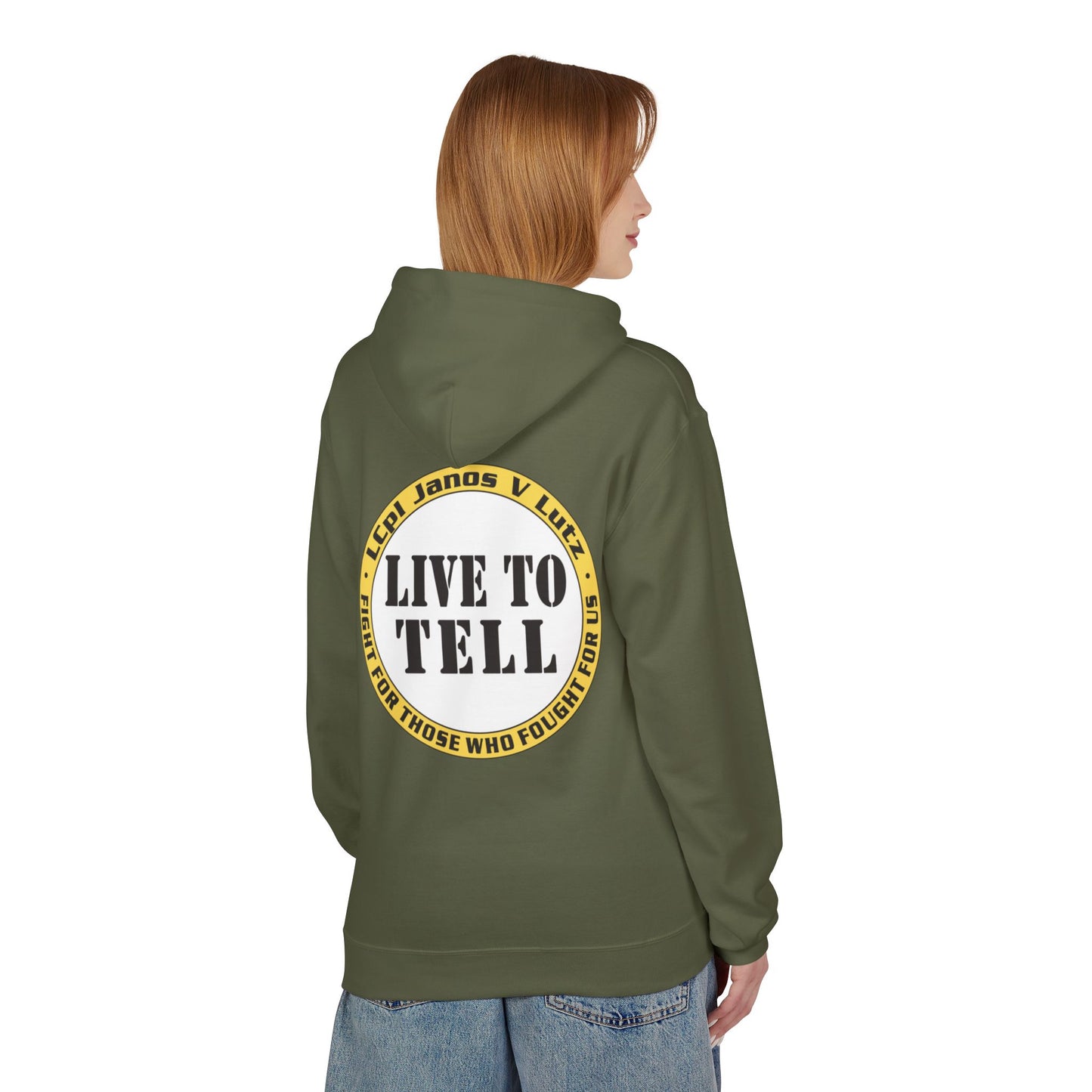 Lutz Live To Tell Unisex Fleece Hoodie