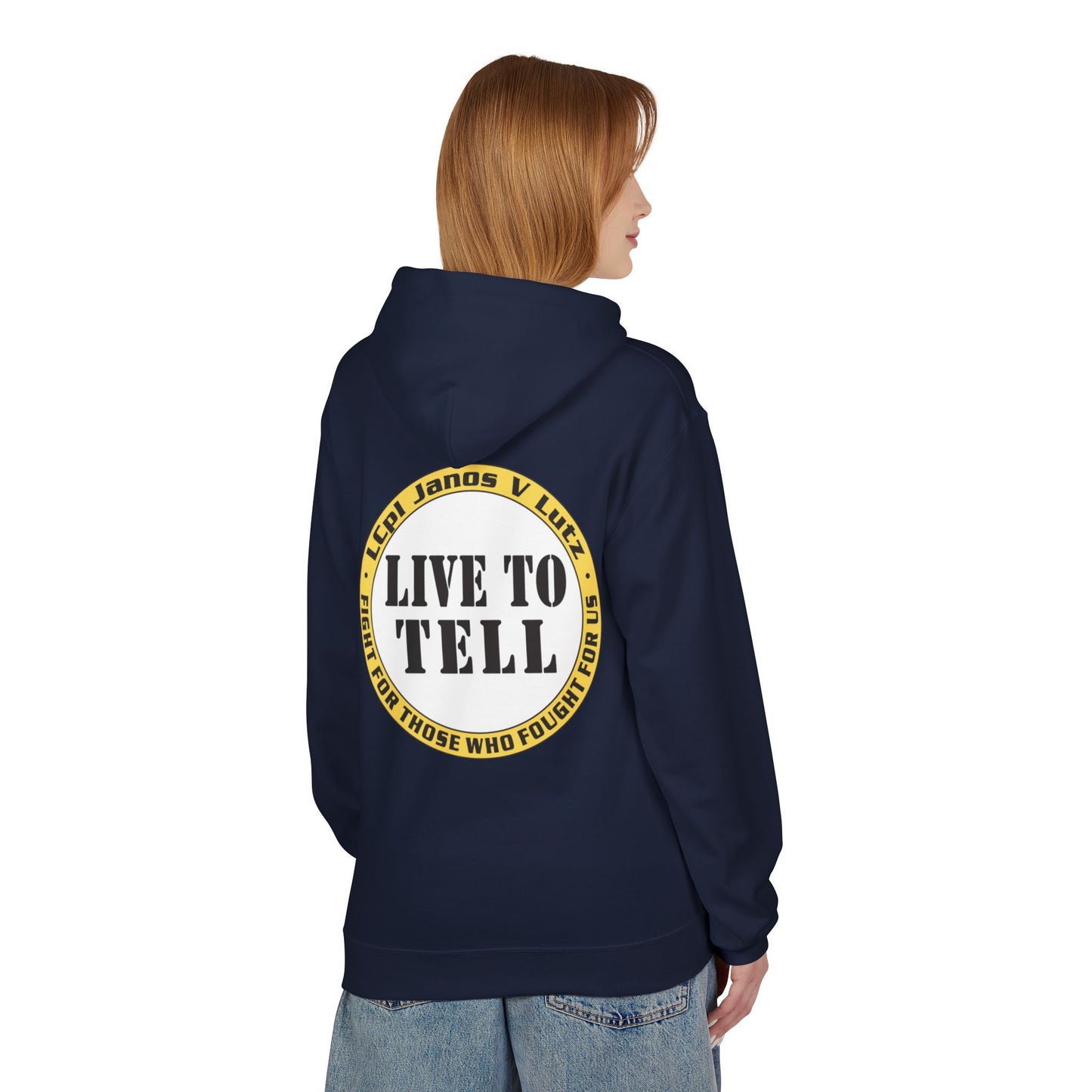 Lutz Live To Tell Unisex Fleece Hoodie