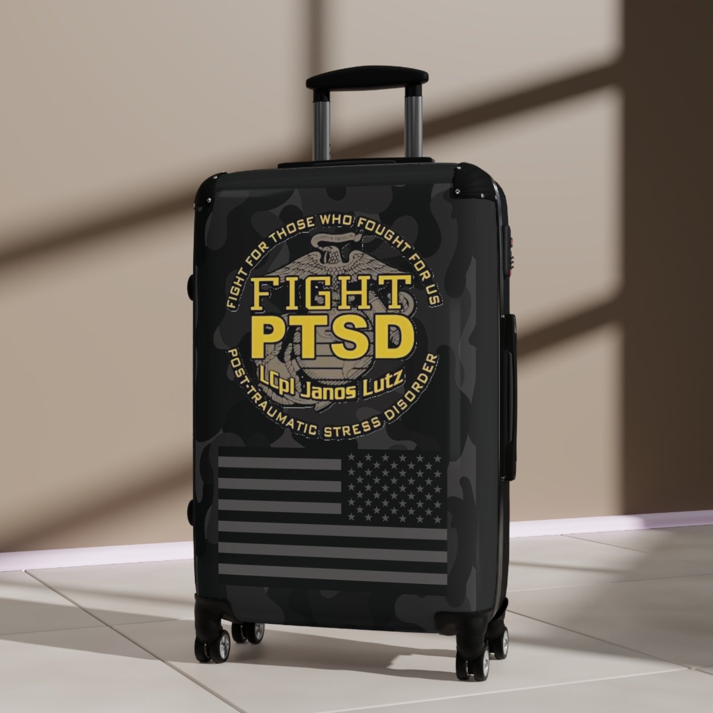 Fight PTSD Suitcase
