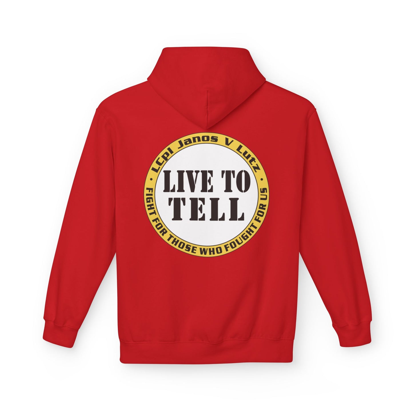 Lutz Live To Tell Unisex Fleece Hoodie