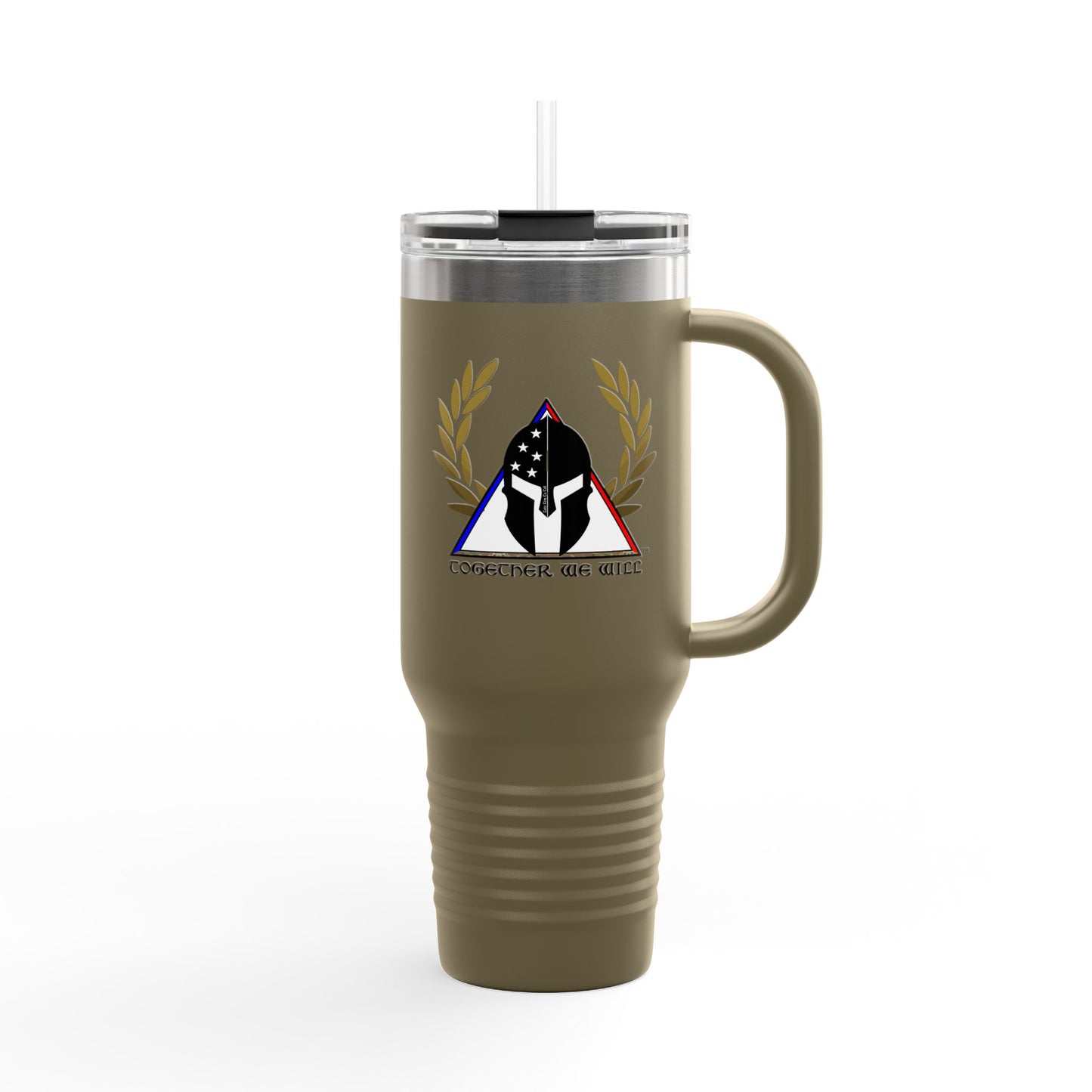 Patriotic Insulated Travel Mug - 40oz for Adventurers