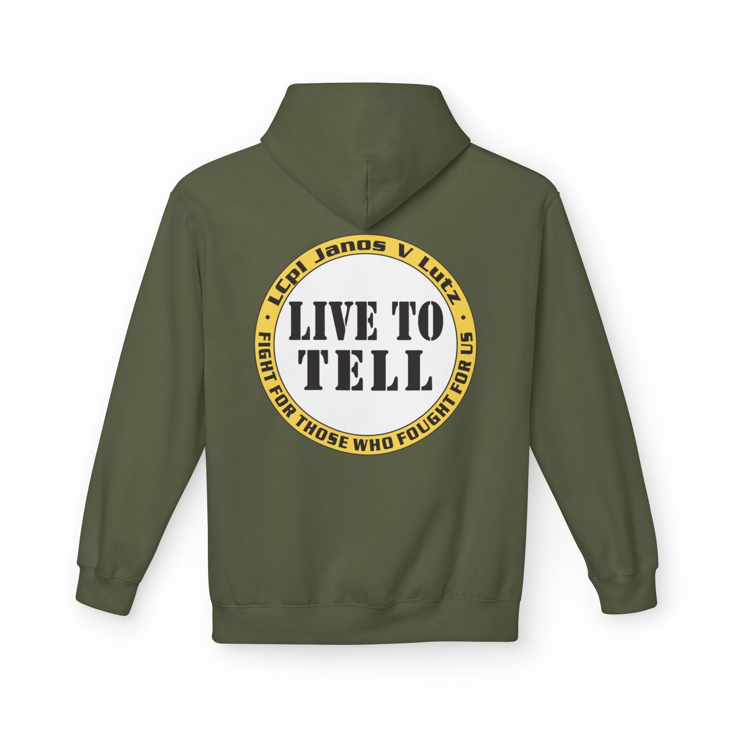 Lutz Live To Tell Unisex Fleece Hoodie