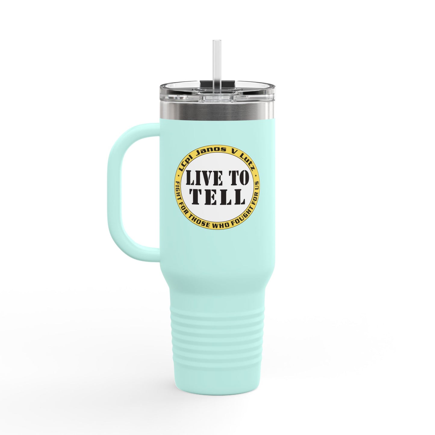 Patriotic Insulated Travel Mug - 40oz for Adventurers