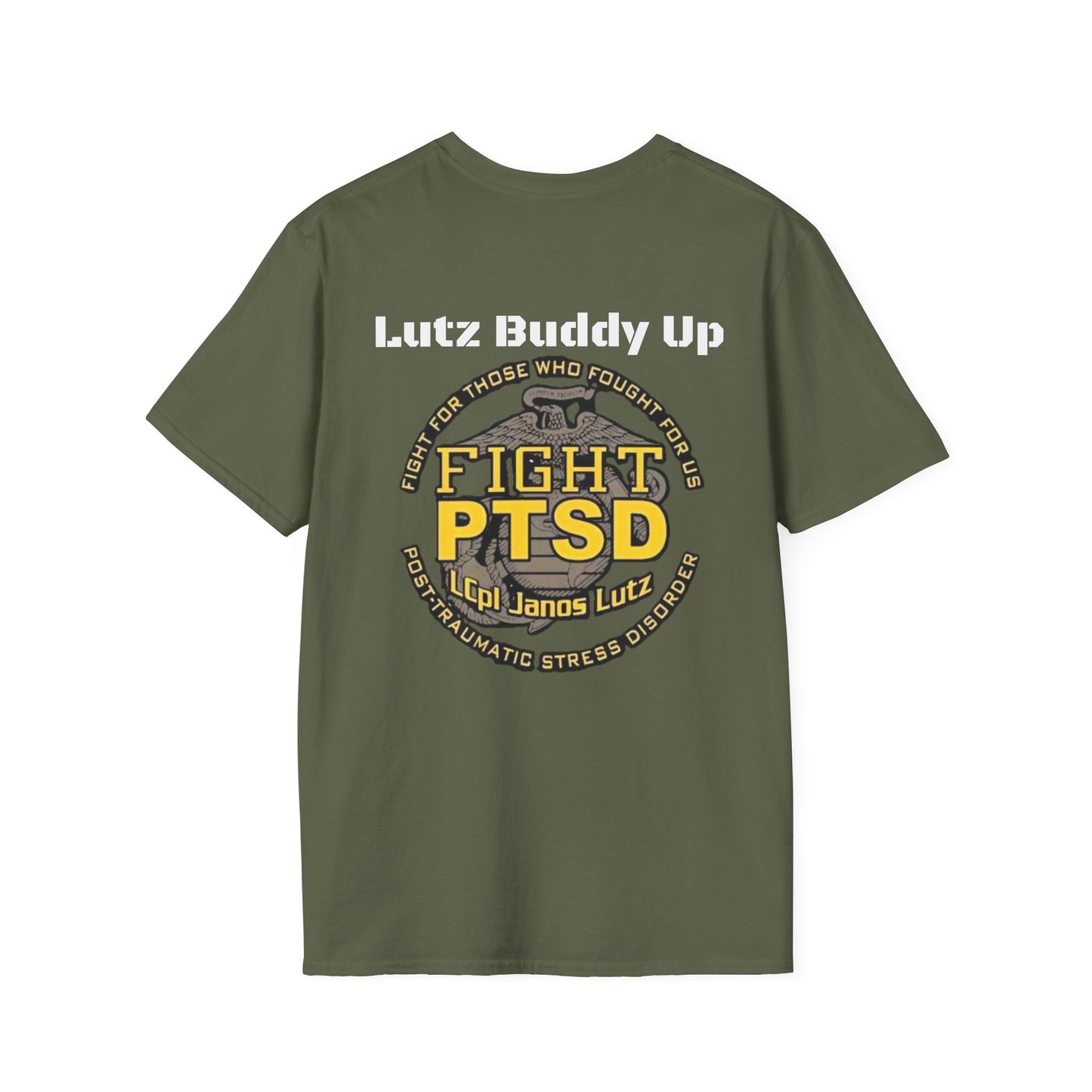#IWasLutz | Fight PTSD Awareness Tee Unisex Softstyle T-Shirt
