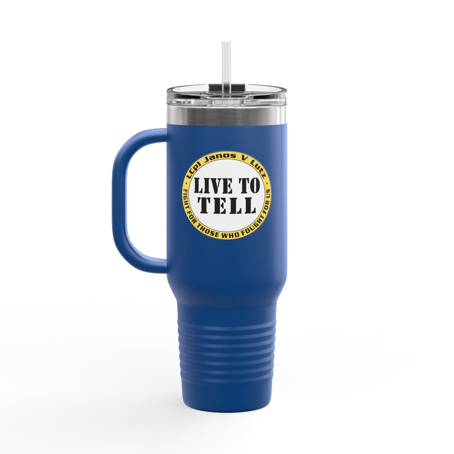 Patriotic Insulated Travel Mug - 40oz for Adventurers