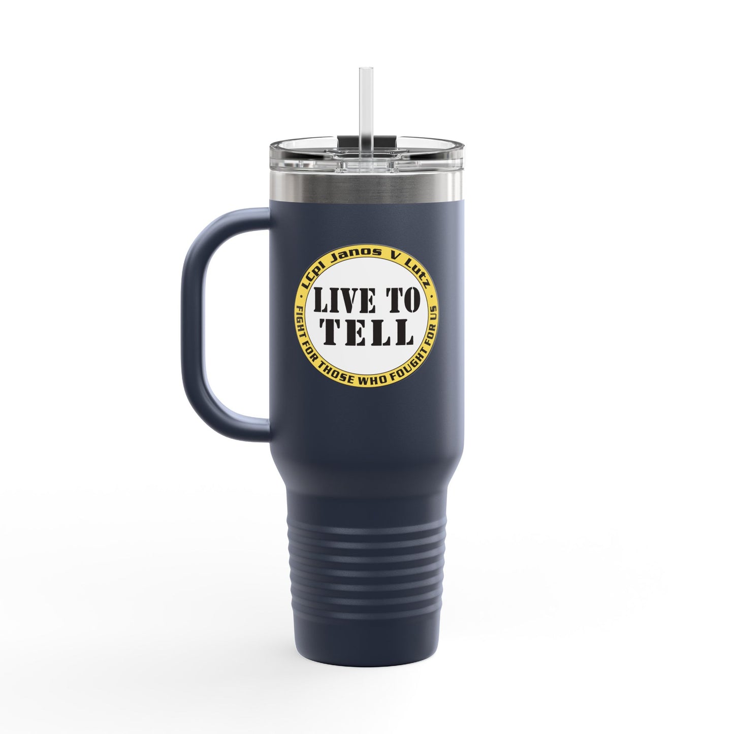 Patriotic Insulated Travel Mug - 40oz for Adventurers