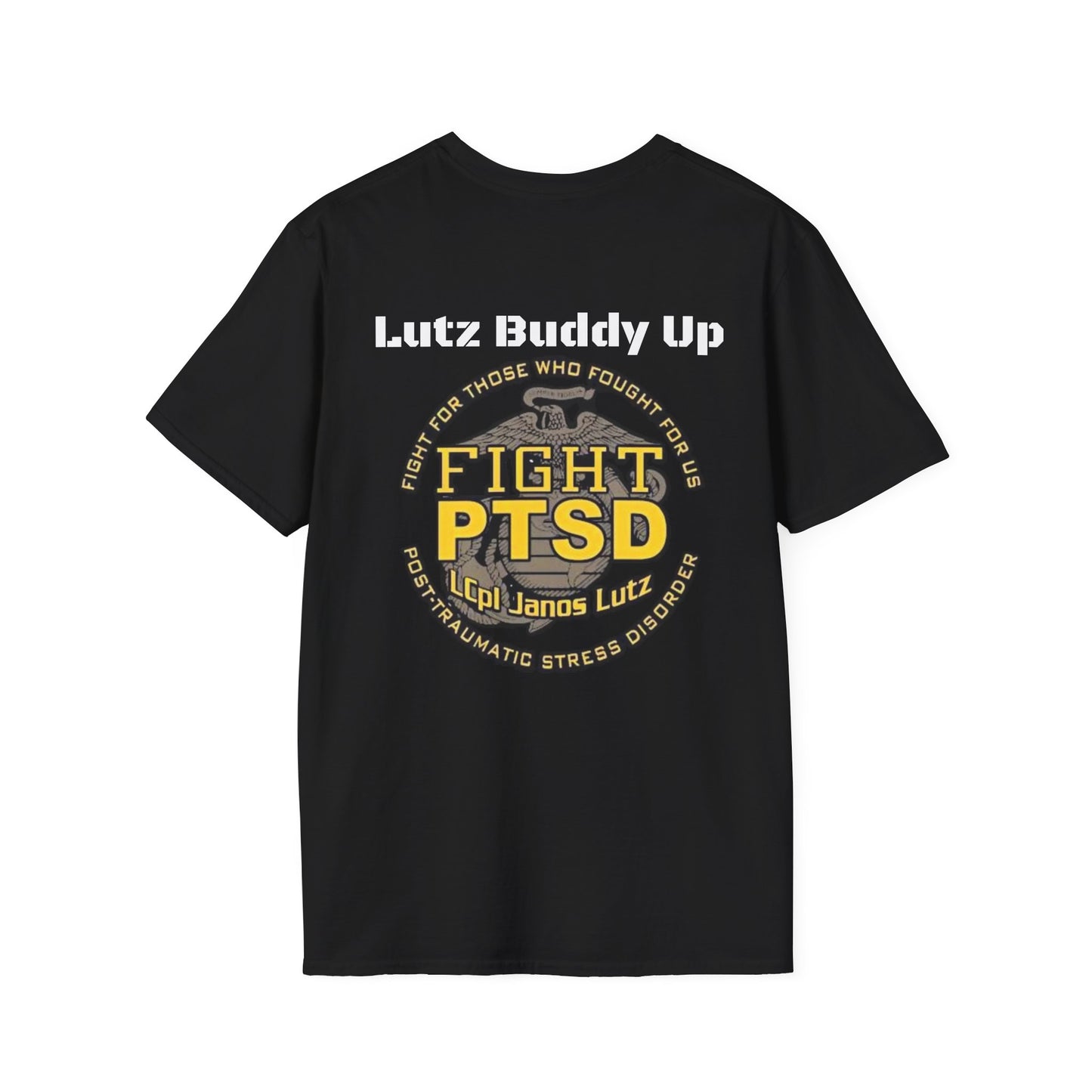#IWasLutz | Fight PTSD Awareness Tee Unisex Softstyle T-Shirt