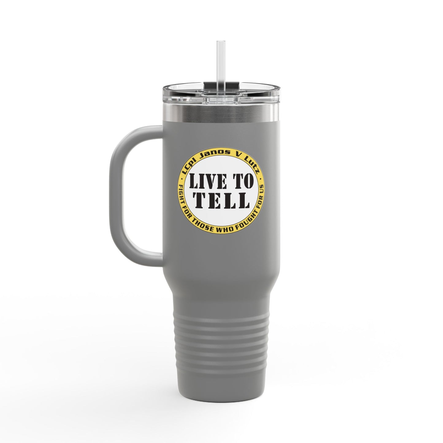 Patriotic Insulated Travel Mug - 40oz for Adventurers