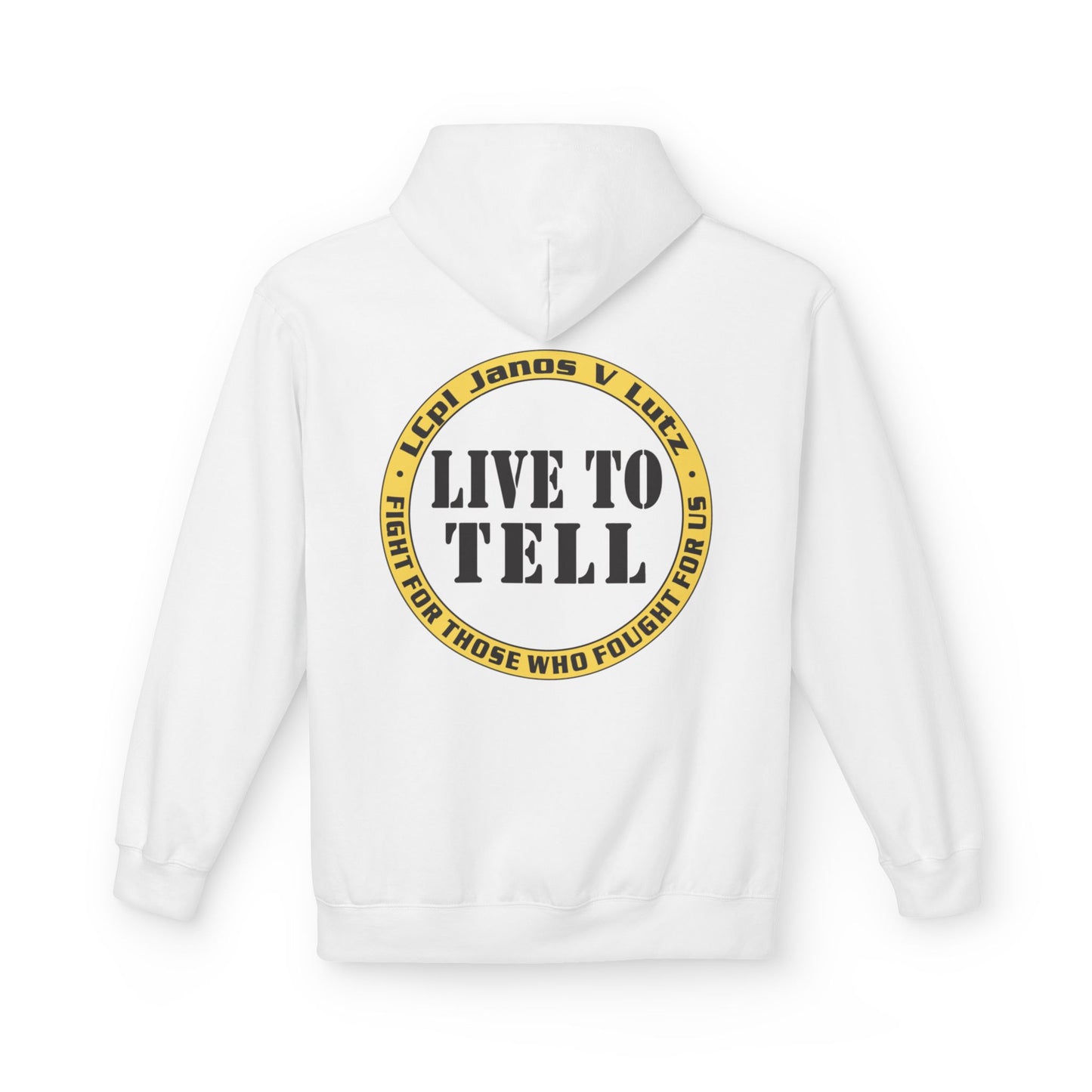 Lutz Live To Tell Unisex Fleece Hoodie