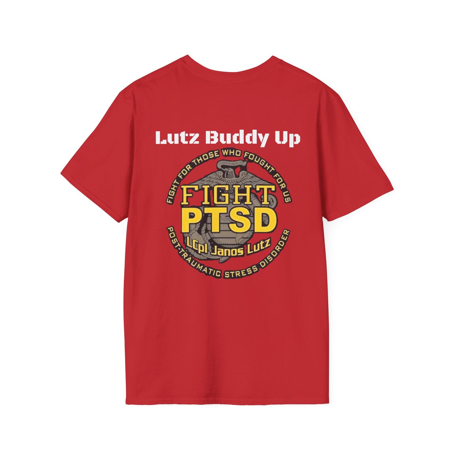 #IWasLutz | Fight PTSD Awareness Tee Unisex Softstyle T-Shirt
