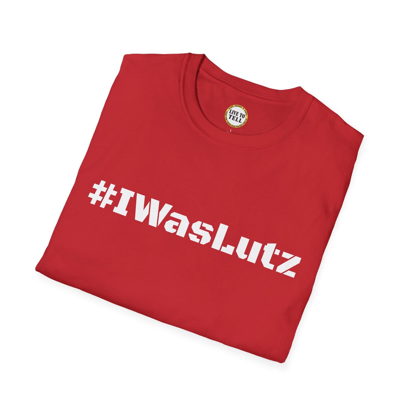 #IWasLutz | Fight PTSD Awareness Tee Unisex Softstyle T-Shirt