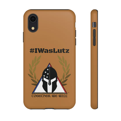 #IWasLutz Tough Cases - Custom Phone Case with - Durable and Stylish Protection for Proud Supporters
