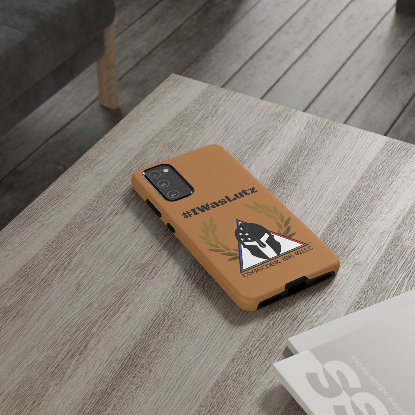 #IWasLutz Tough Cases - Custom Phone Case with - Durable and Stylish Protection for Proud Supporters