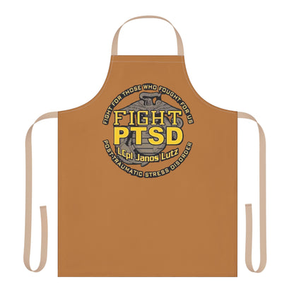 PTSD Awareness Apron, Support Veterans Cooking Apparel, Unique Gift for Chef, Anti-Stress Kitchen Decor, Fight PTSD Apron
