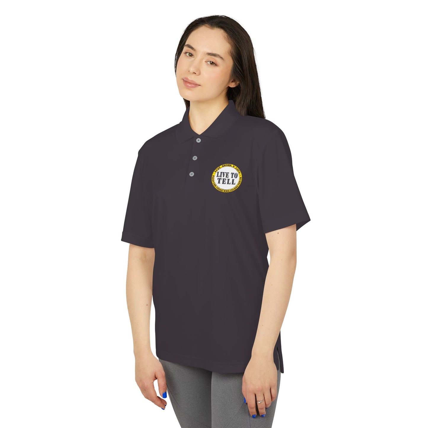 Live to Tell - Adidas Unisex Performance Polo