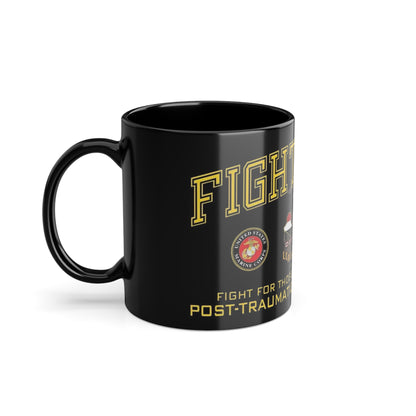 Fight PTSD Ceramic Coffee Cups, 11oz, 15oz