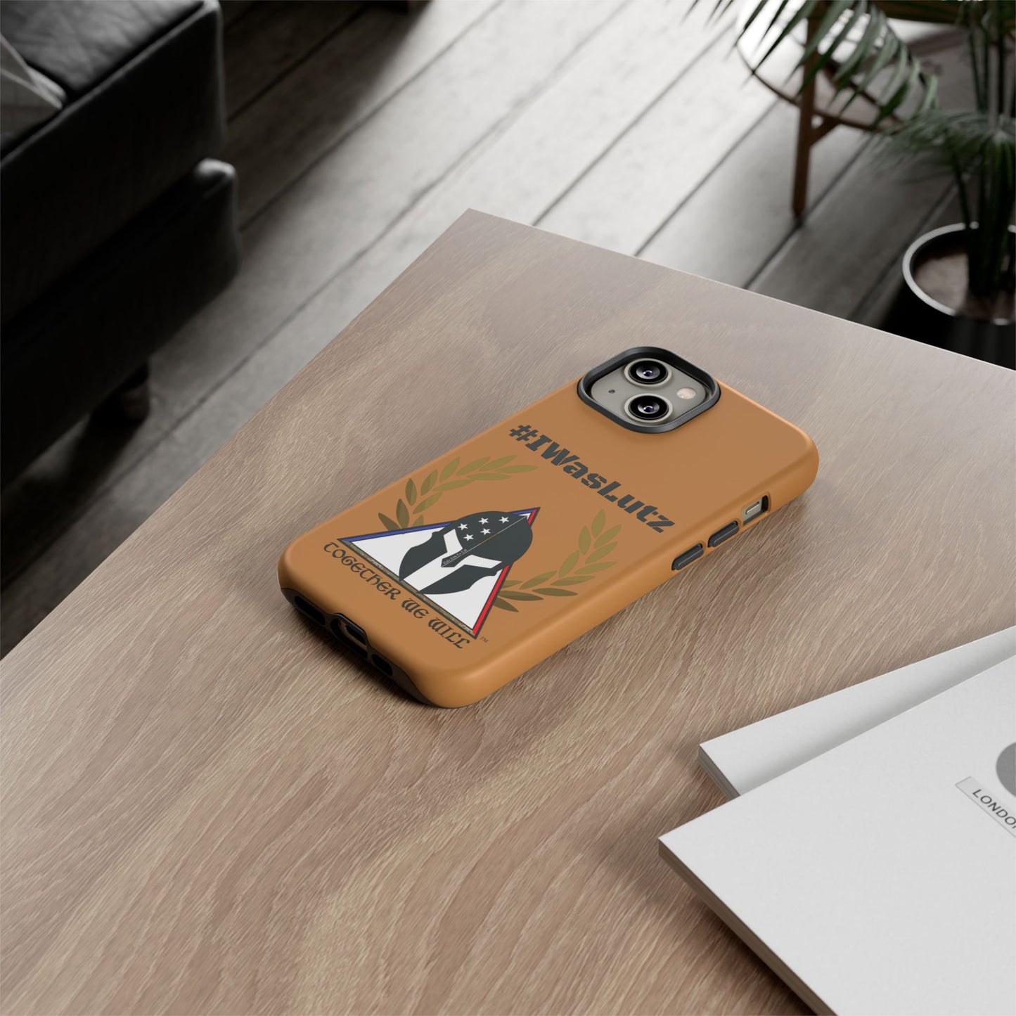 #IWasLutz Tough Cases - Custom Phone Case with - Durable and Stylish Protection for Proud Supporters