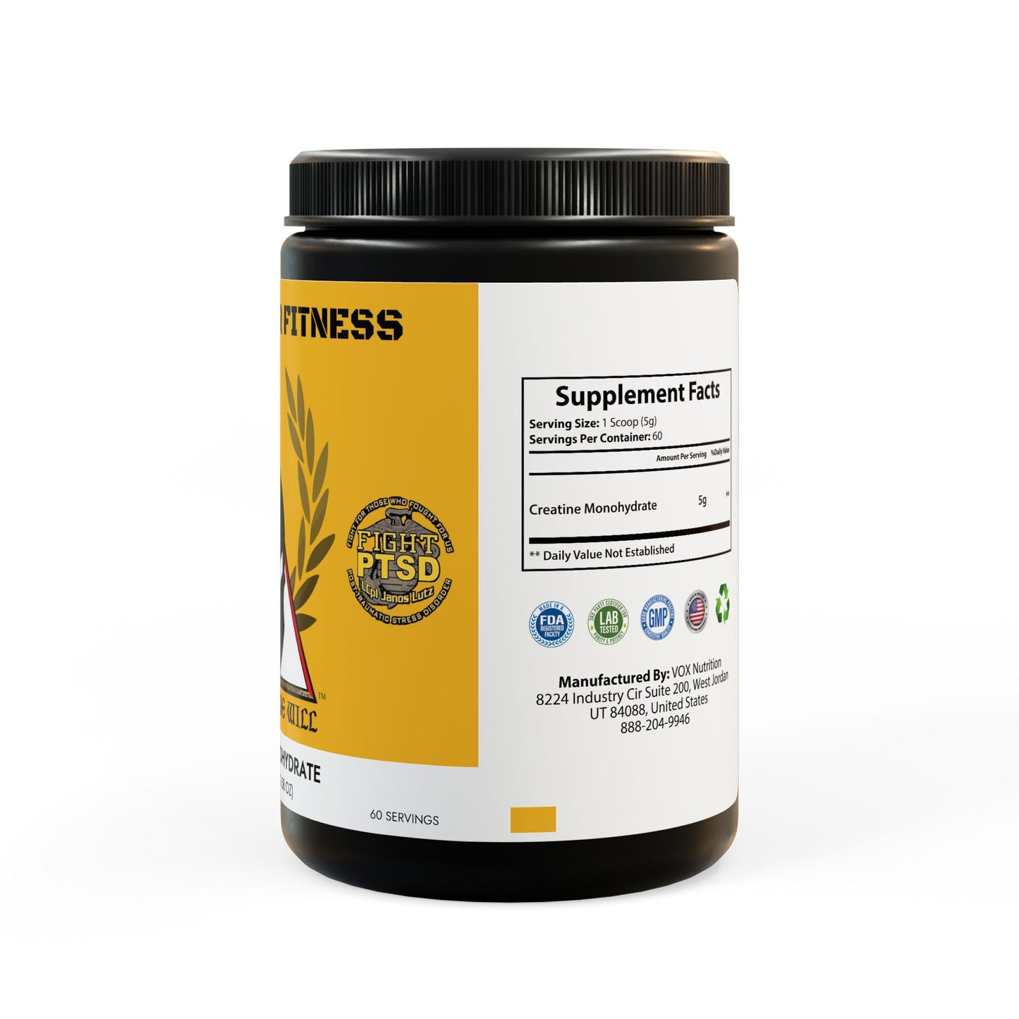 Creatine Monohydrate Supplement (300g, 10.58oz)