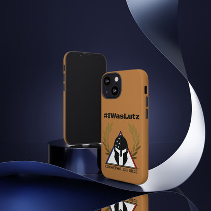 #IWasLutz Tough Cases - Custom Phone Case with - Durable and Stylish Protection for Proud Supporters