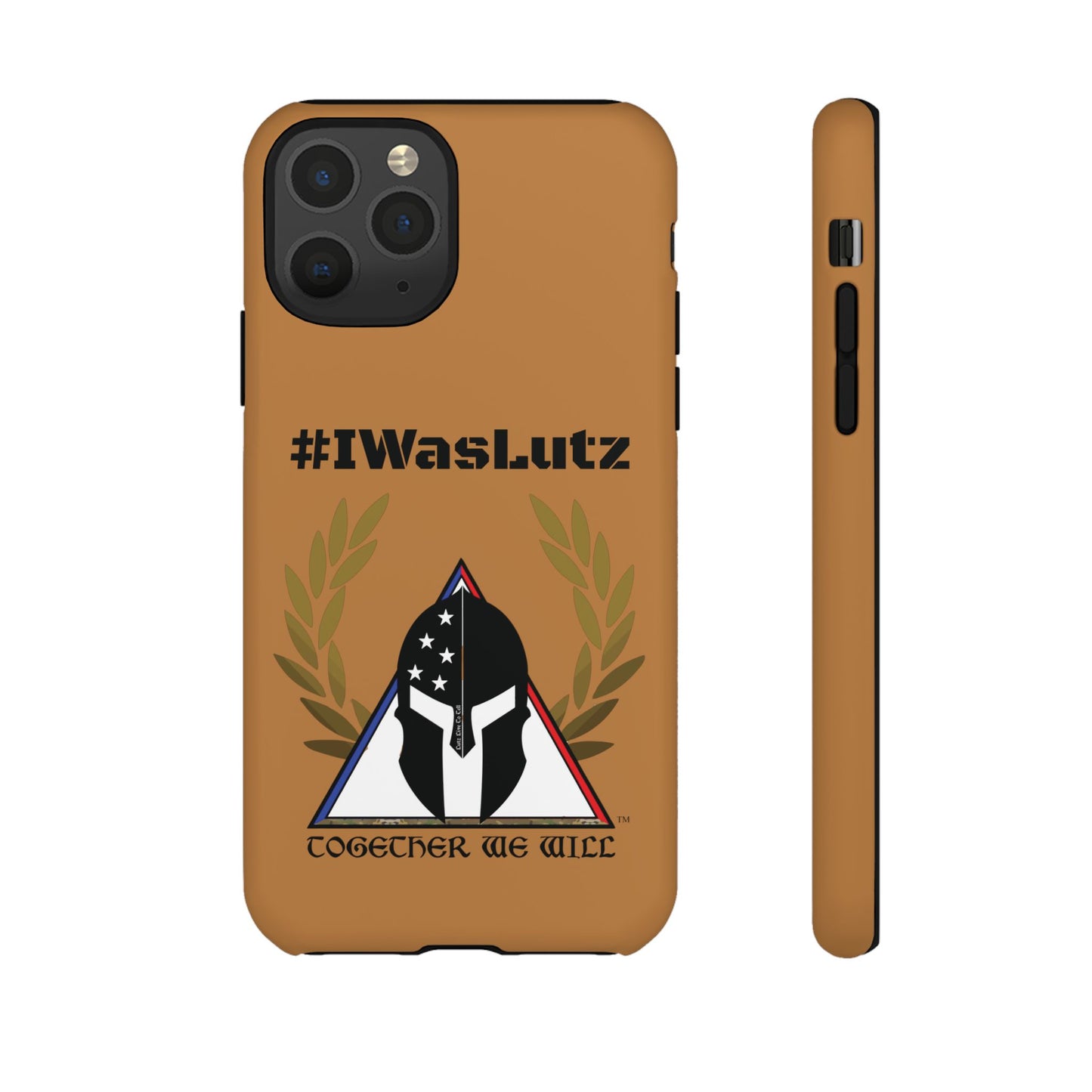 #IWasLutz Tough Cases - Custom Phone Case with - Durable and Stylish Protection for Proud Supporters