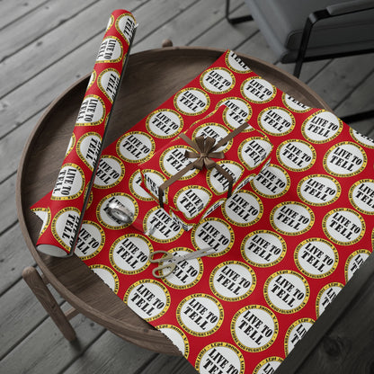 Christmas Penguin Wrapping Paper Roll – Festive Red Holiday Gift Wrap