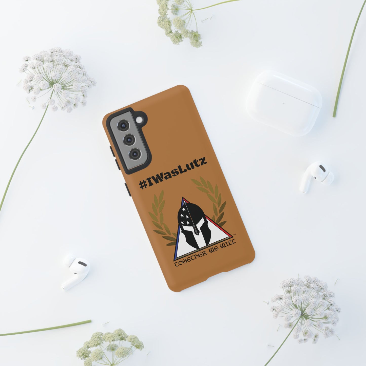 #IWasLutz Tough Cases - Custom Phone Case with - Durable and Stylish Protection for Proud Supporters