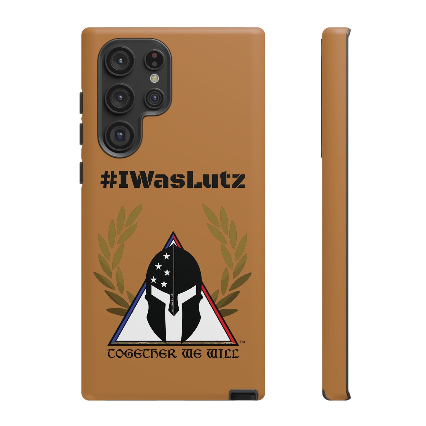 #IWasLutz Tough Cases - Custom Phone Case with - Durable and Stylish Protection for Proud Supporters