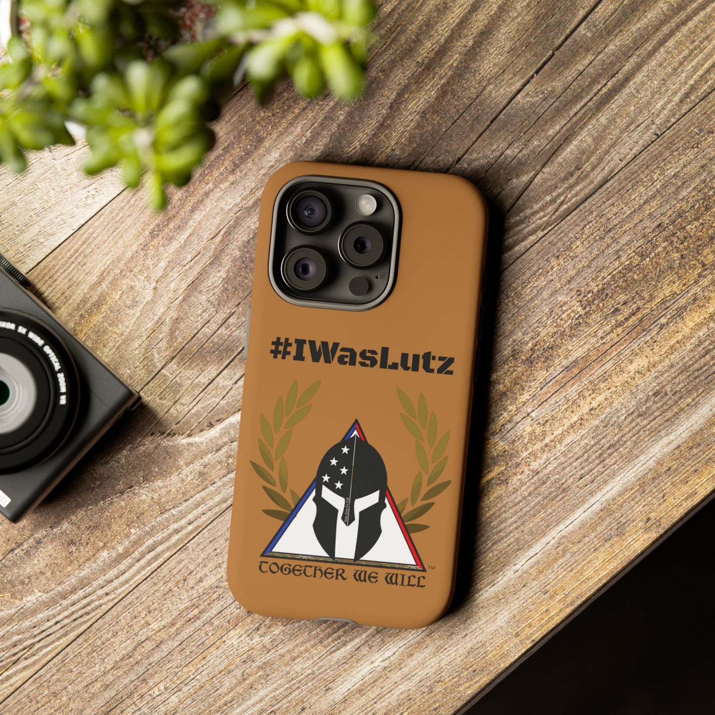 #IWasLutz Tough Cases - Custom Phone Case with - Durable and Stylish Protection for Proud Supporters
