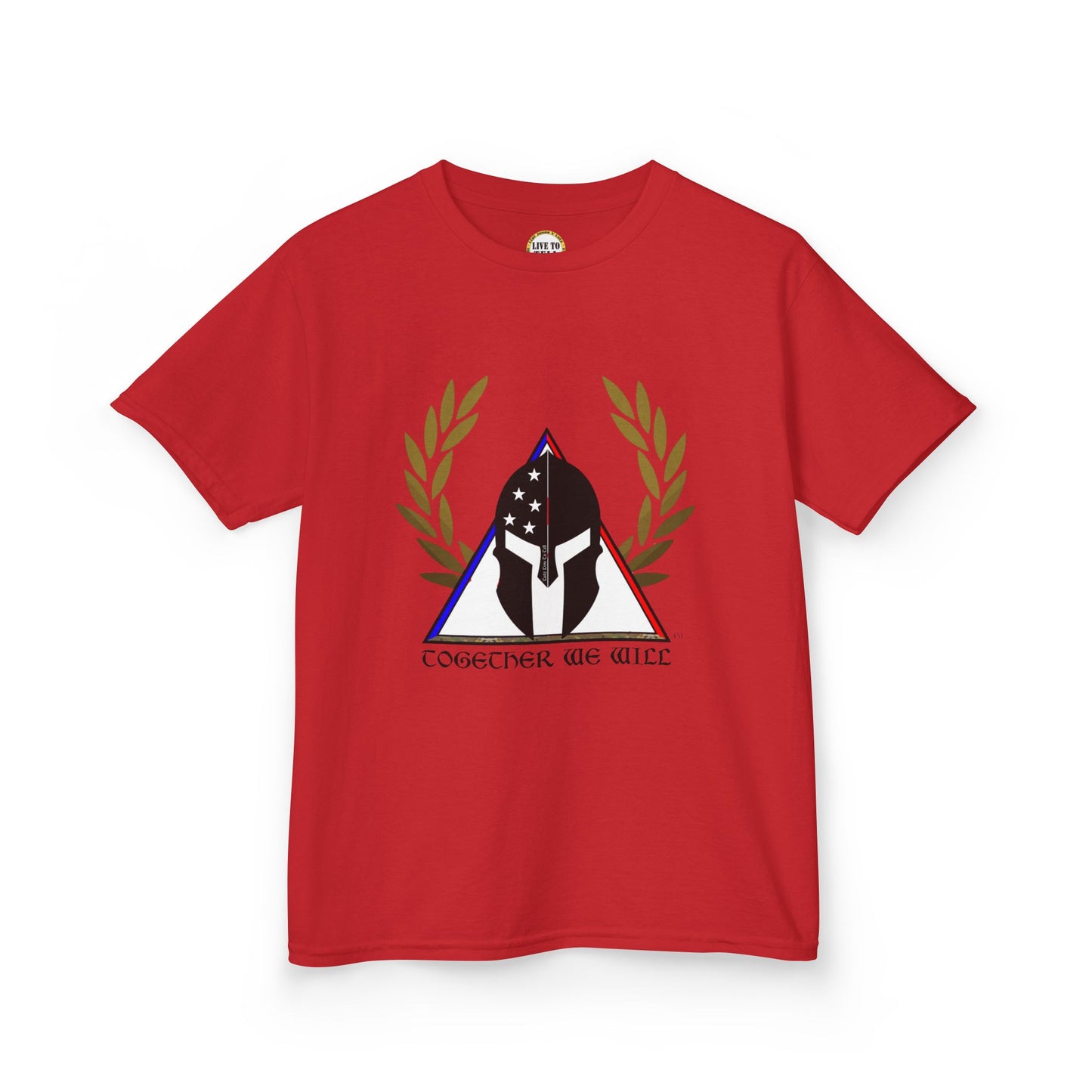 Kids Tee — 'Live To Tell' Spartan Shirt