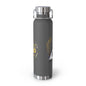Copper Insulated Water Bottle | Fight PTSD Design | 22oz Travel Flask