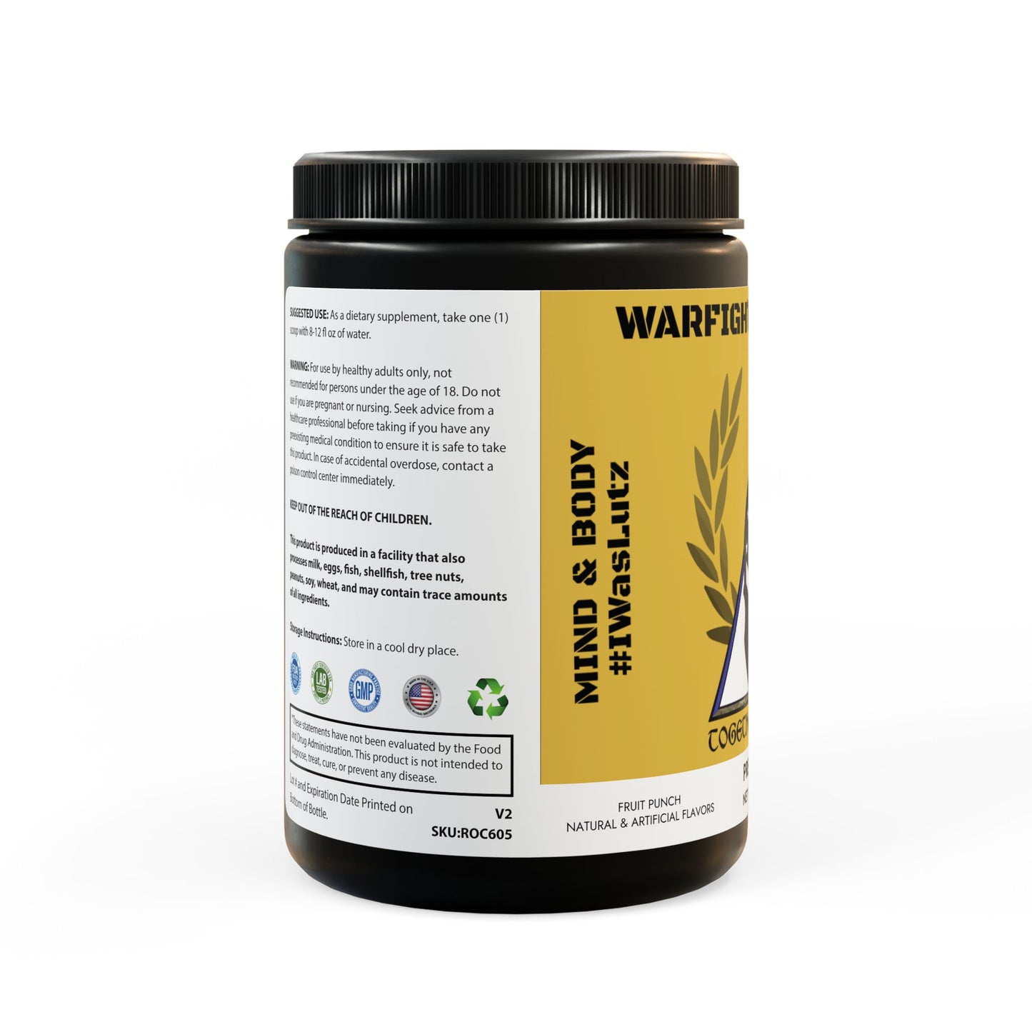 Pre-Workout Supplement, Fruit Punch (204g, 7.1oz)