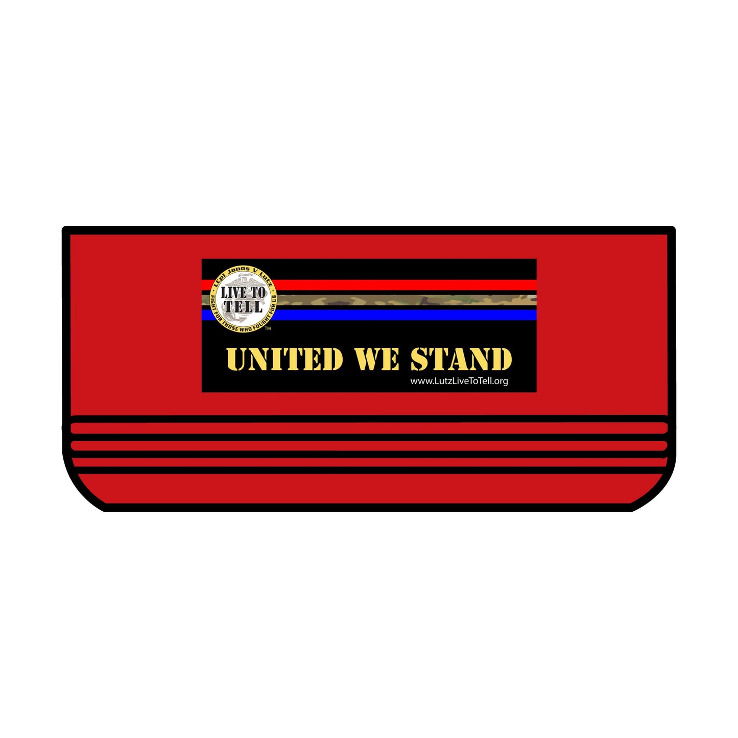 18oz Pet Bowl - Fight PTSD & United We Stand Designs