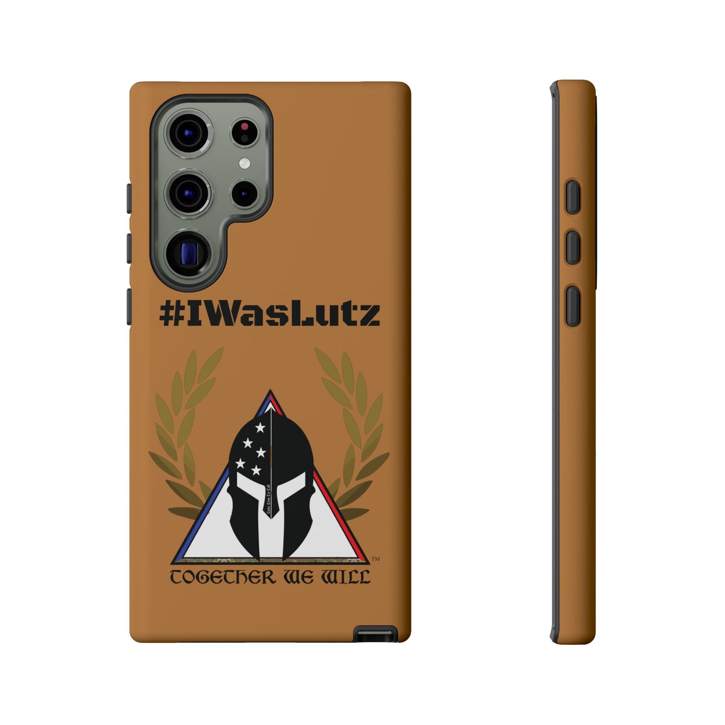 #IWasLutz Tough Cases - Custom Phone Case with - Durable and Stylish Protection for Proud Supporters