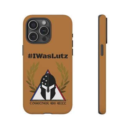 #IWasLutz Tough Cases - Custom Phone Case with - Durable and Stylish Protection for Proud Supporters