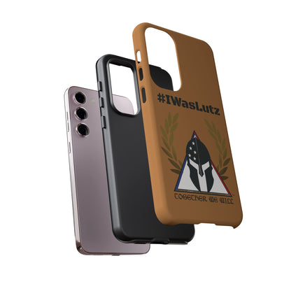 #IWasLutz Tough Cases - Custom Phone Case with - Durable and Stylish Protection for Proud Supporters