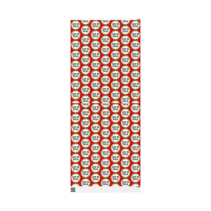 Christmas Penguin Wrapping Paper Roll – Festive Red Holiday Gift Wrap