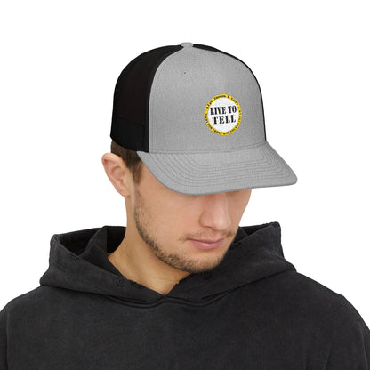 Live to Tell Snapback Trucker Cap - Casual Style for Every Adventure