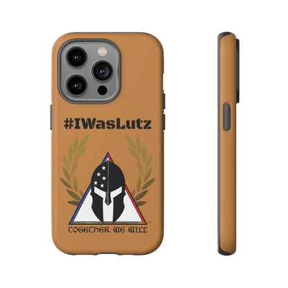 #IWasLutz Tough Cases - Custom Phone Case with - Durable and Stylish Protection for Proud Supporters