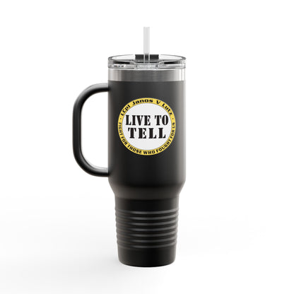 Patriotic Insulated Travel Mug - 40oz for Adventurers