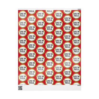 Christmas Penguin Wrapping Paper Roll – Festive Red Holiday Gift Wrap