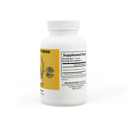 CoQ10 (Ubiquinone) Supplement (30 Capsules)