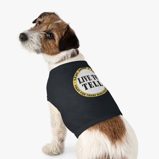 'Live to Tell' Pet Tank Top