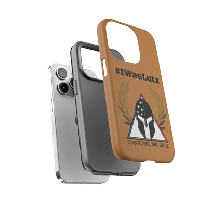 #IWasLutz Tough Cases - Custom Phone Case with - Durable and Stylish Protection for Proud Supporters