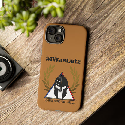 #IWasLutz Tough Cases - Custom Phone Case with - Durable and Stylish Protection for Proud Supporters