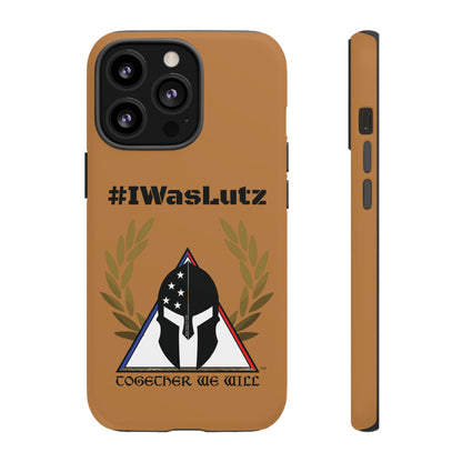 #IWasLutz Tough Cases - Custom Phone Case with - Durable and Stylish Protection for Proud Supporters