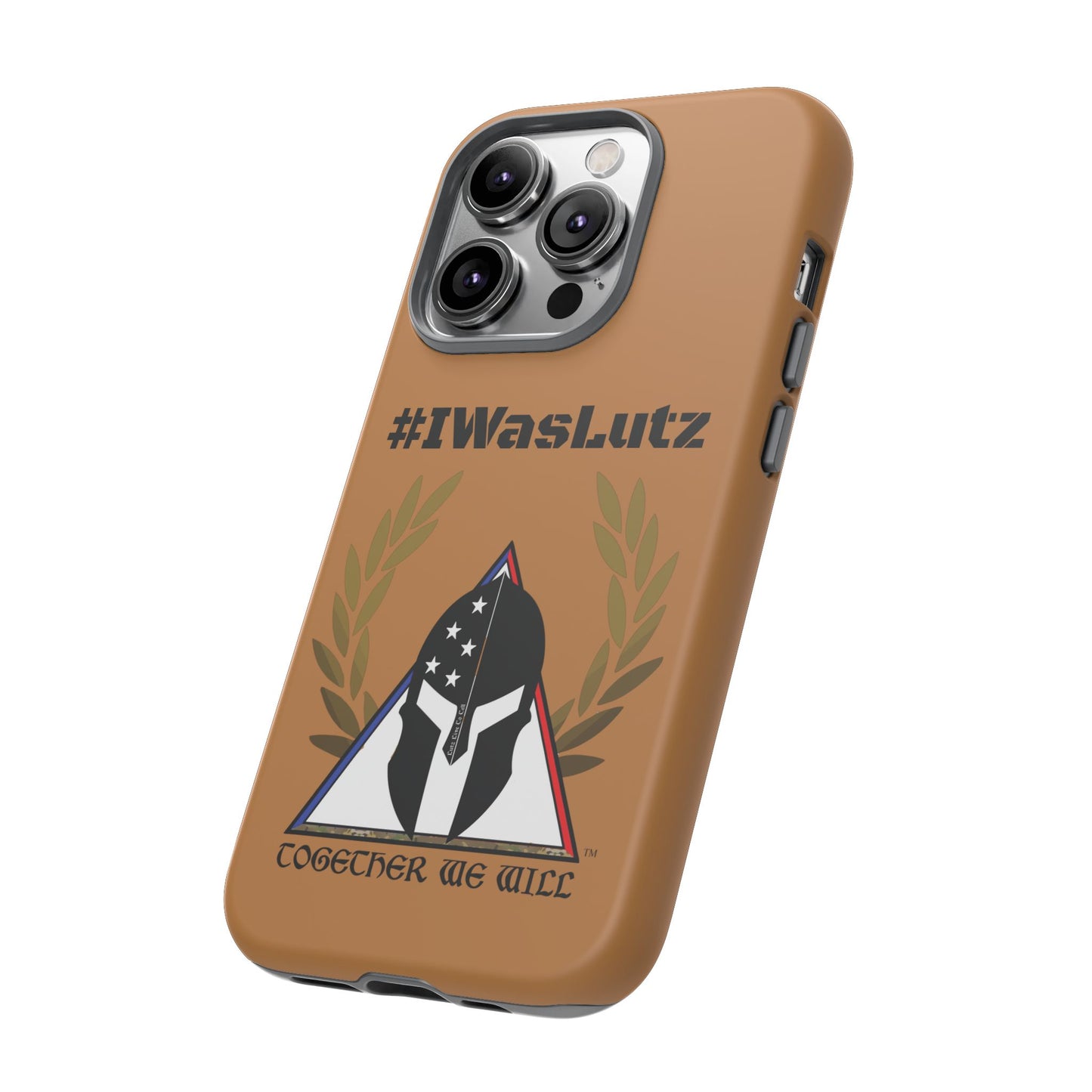 #IWasLutz Tough Cases - Custom Phone Case with - Durable and Stylish Protection for Proud Supporters